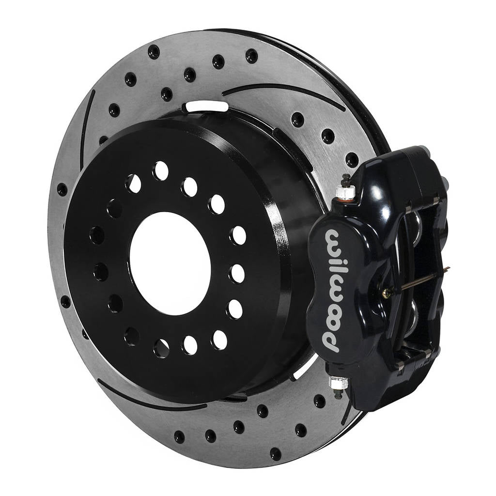 WILWOOD 140-7143-D Kit,Rear,Disc/Drum,Small Ford,2.66 Offset,1pc,Srp,Black Powder Coat Photo-0 