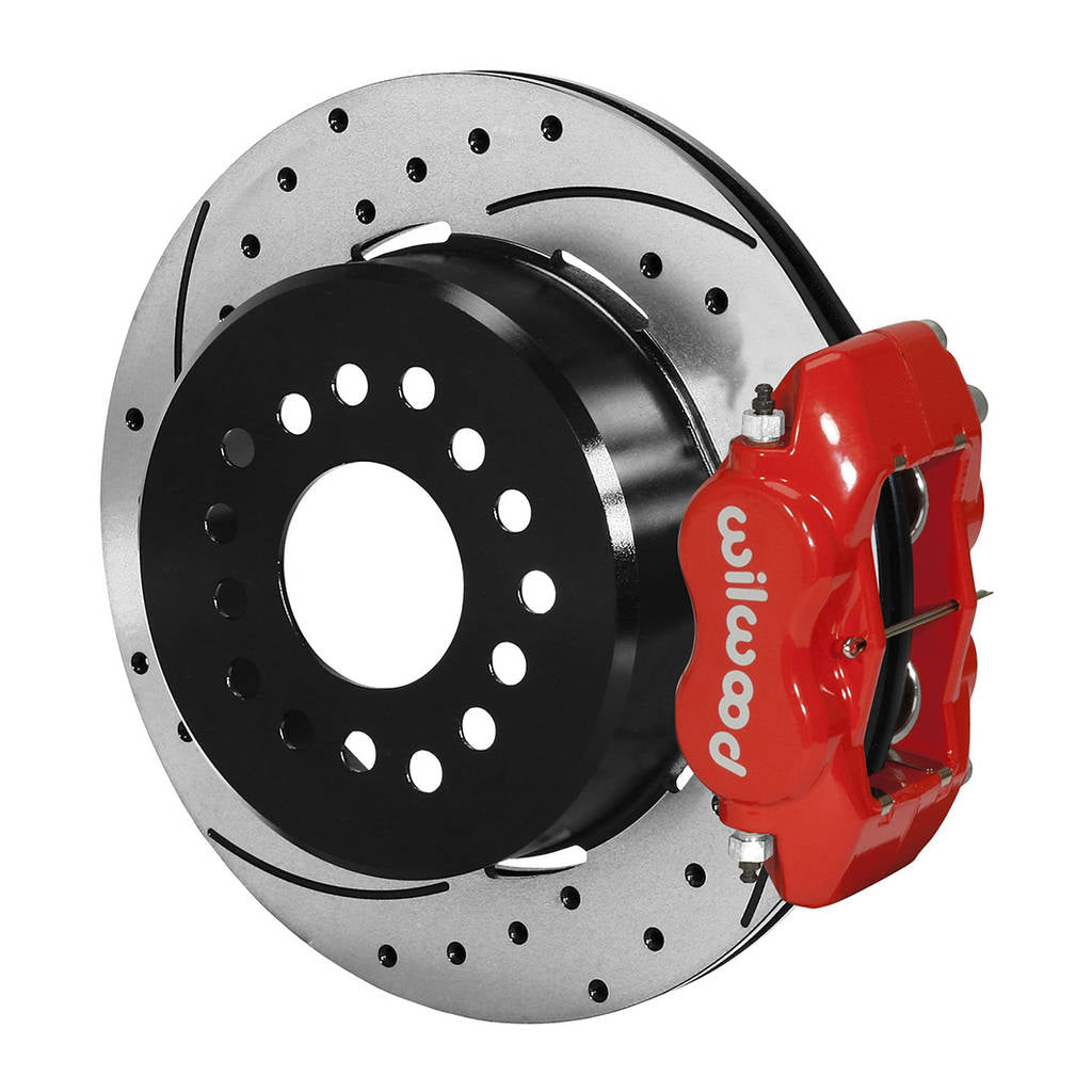 WILWOOD 140-7139-DR Kit,Rear,Disc/Drum,Big Ford,2.36 Offset 1pc,Srp,Red Photo-0 
