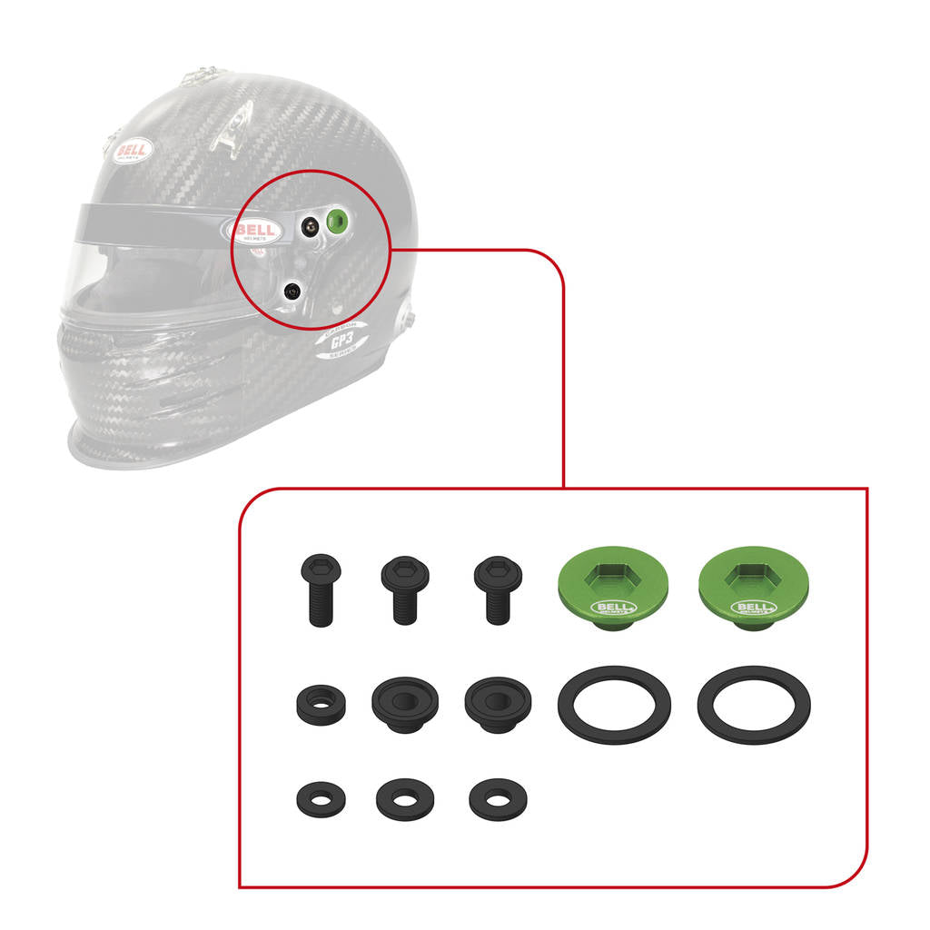 BELL 2020008 SV (SE03/SE05) Pivot kit & Screws, pink Photo-7 