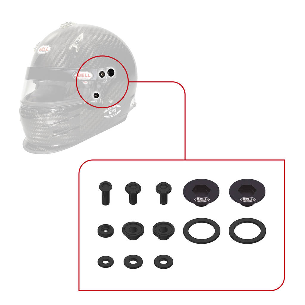 BELL 2020008 SV (SE03/SE05) Pivot kit & Screws, pink Photo-12 