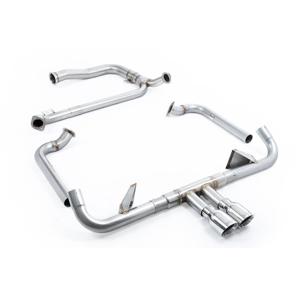 MILLTEK SSXPO144 Full System (including Cat Replacement Pipe) Dual GT100 PORSCHE Cayman 718 GTS 2.5T 2016 - 2020 Photo-0 