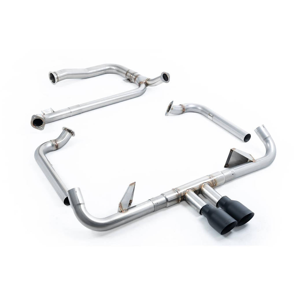 MILLTEK SSXPO145 Full System (including Cat Replacement Pipe) Dual GT100 PORSCHE Cayman 718 GTS 2.5T 2016 - 2020 Photo-0 
