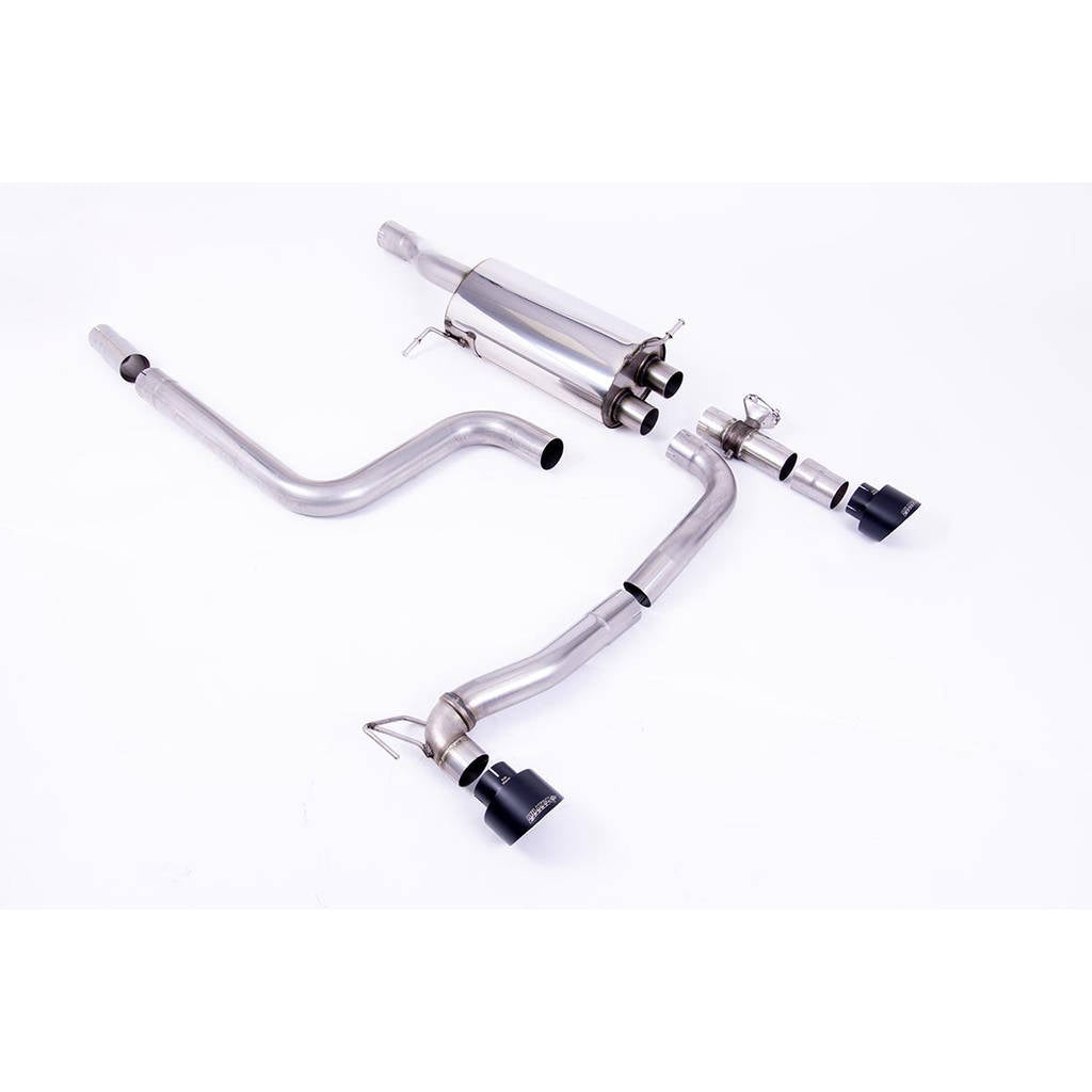 MILLTEK SSXFD357 Cat-back 100mm GT100B FORD Fiesta Mk8 ST 1.5 EcoBoost 200PS (Pre Sept 2020 Models Only) 2018 - 2020 Photo-0 