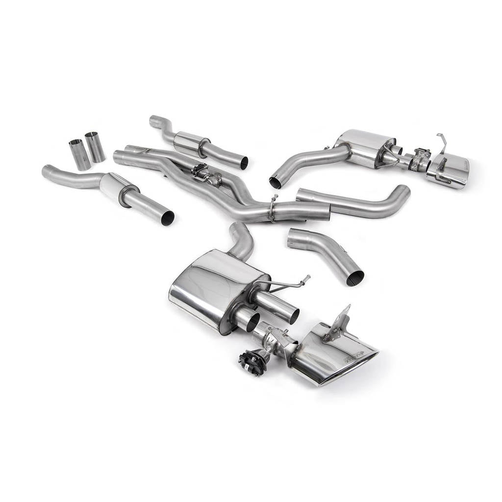 MILLTEK SSXAU940 Cat-back AUDI RS6 C8 4.0 V8 bi-turbo (Non OPF/GPF) 2020 - 2022 Photo-0 