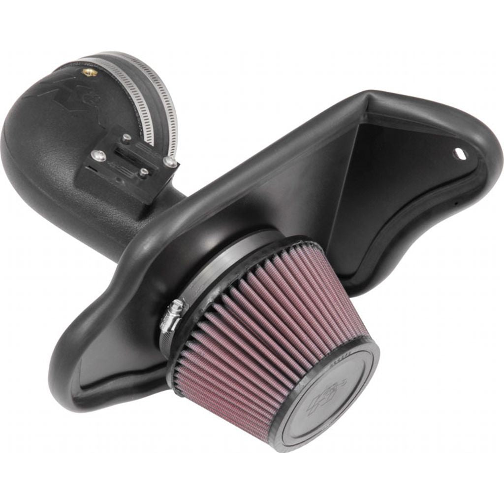 K&N 57-3100 Performance Air Intake System FIPK; CADILLAC ATS L4-2.0L F/I TURBO, 2016-2017 Photo-0 