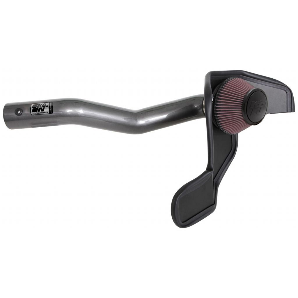K&N 77-2594KC Performance Air Intake System PERF. INTAKE KIT; FORD EXPLORER L4-2.3L F/I, 2020-2021 Photo-0 
