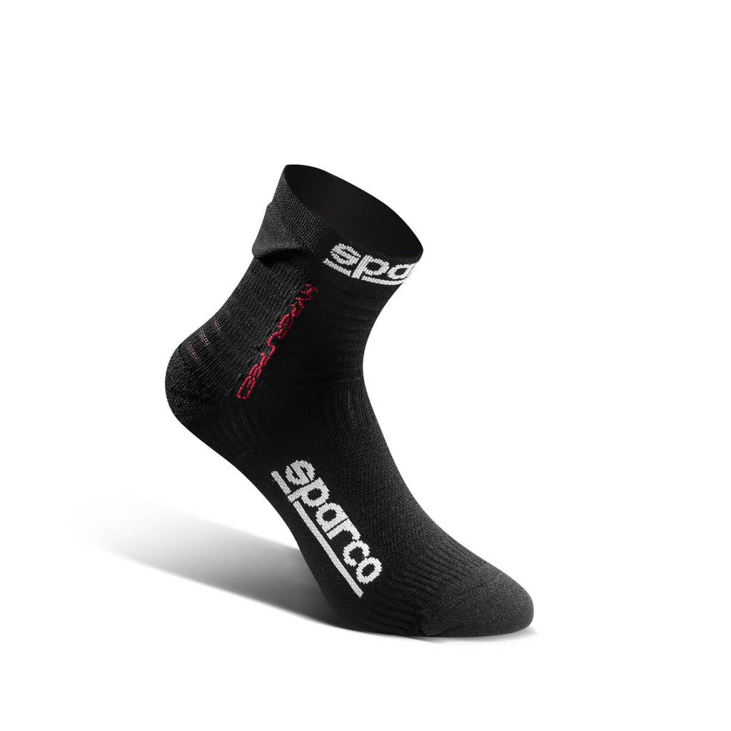 SPARCO 01290NR4647 Driving socks HYPERSPEED, black, size 46/47 Photo-0 