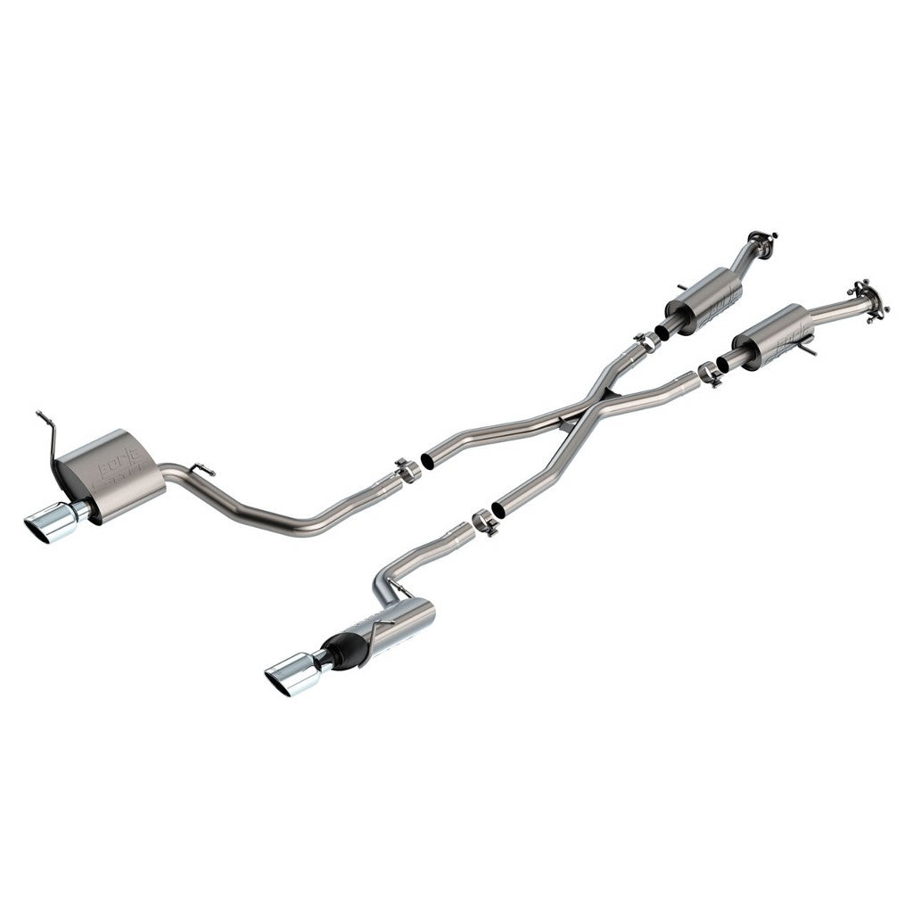 BORLA 140835 Cat-Back™ System GRAND CHEROKEE '14-'203.6L V6 AT 2+4WD 4DR 2.25" "S-TYPE" S RD RL AC SR TIP: 4" RD X 8" Photo-0 