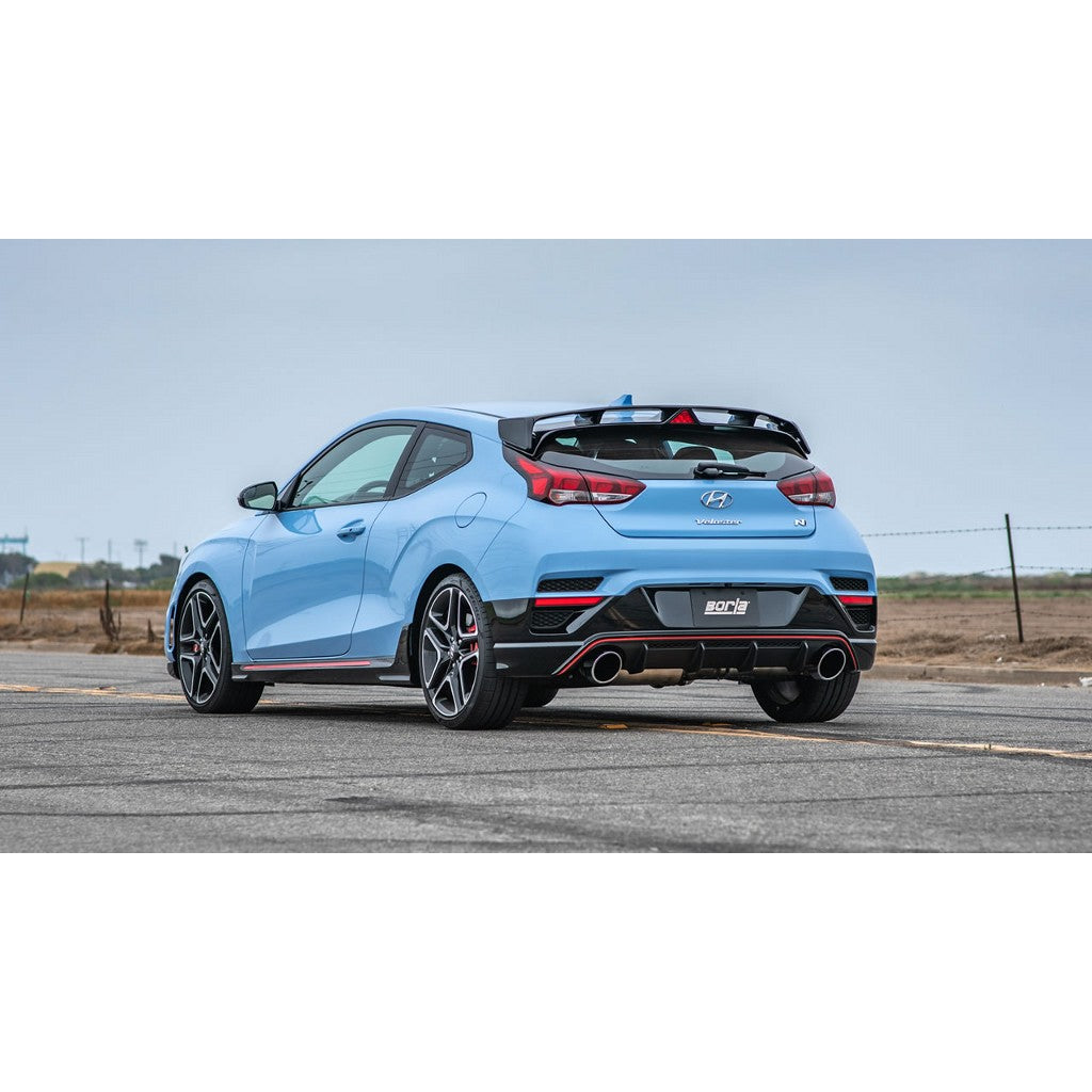 BORLA 140832 Cat-Back™ System VELOSTER N '19-'20 2.0L i4 MT FWD Photo-1 
