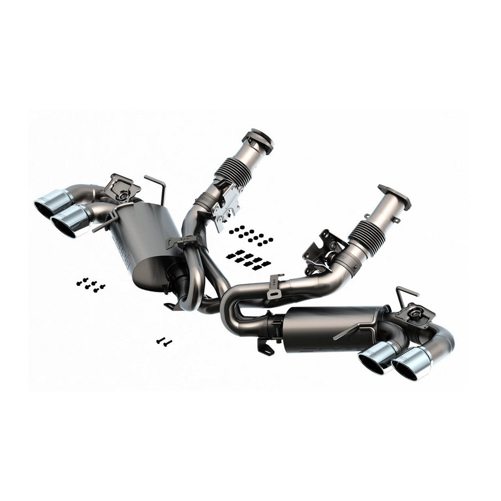 BORLA 140838 Cat-Back™ System CORVETTE C8 '20-'21 6.2L V8 AT RWD Photo-3 