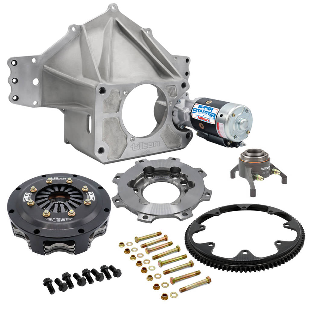 TILTON 52-71130 BELLHOUSING KIT, CHEVY (E), ALUM, 99T, SPORT 5.5, 3 DISC, 26-SP Photo-0 