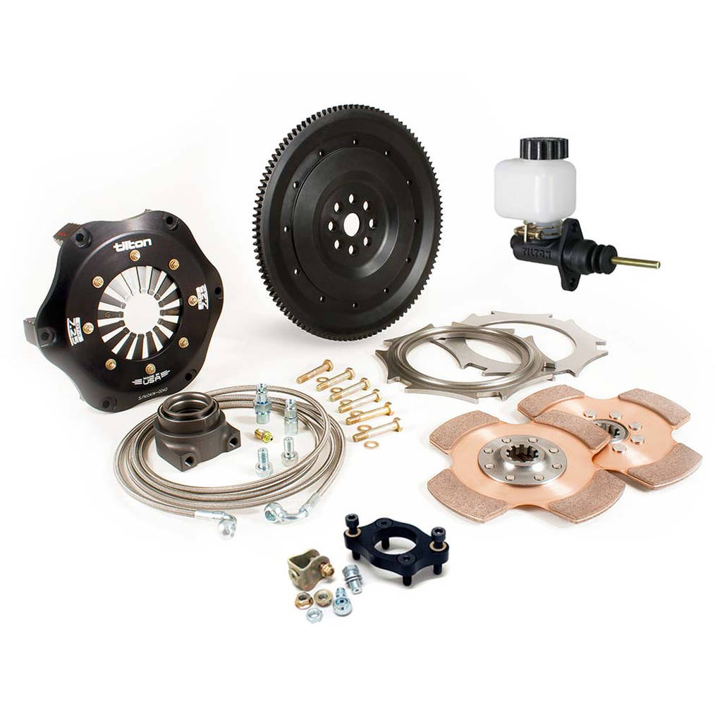 TILTON 56-308H-KIT CFA, HONDA B16A/B18, '92-ON, 7.25", CERAM, 2 PL, (570 LB-FT) INCLUDES 61-7770 HRB KIT Photo-0 