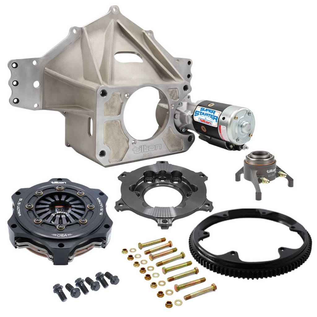 TILTON 52-63630 BELLHOUSING KIT, CHEVY (LS), MAG, 99T, 5.5 ULTRA, 3 DISC, 26-SP Photo-0 