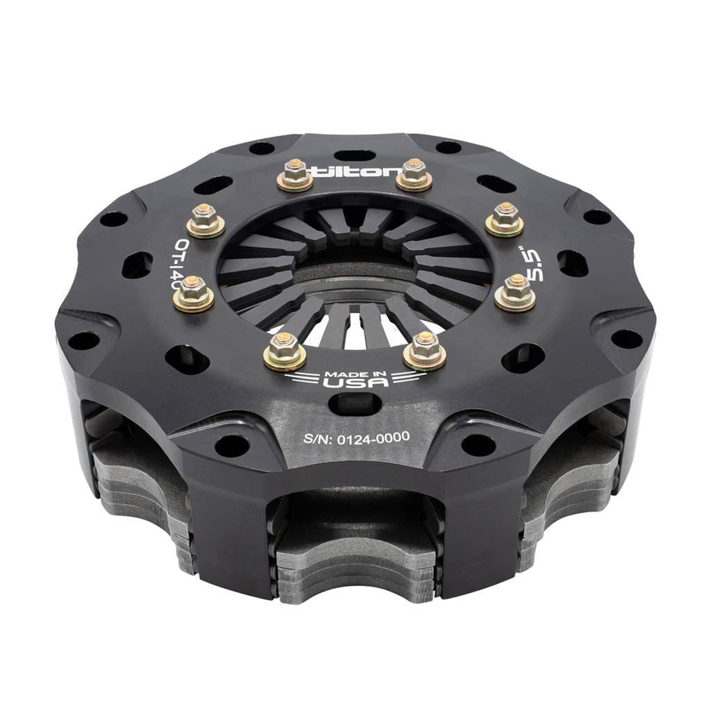 TILTON 67-004HORA CLUTCH, METAL, 5.5", 4 PL, HR, ORANGE, STEP Photo-0 