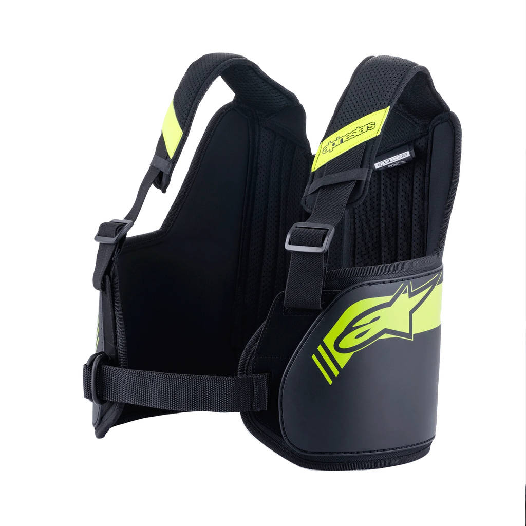 ALPINESTARS 6537013-155-XL/3XL Rib protection (karting) BIONIC, black/yellow fluo, Size XL/3XL Photo-0 