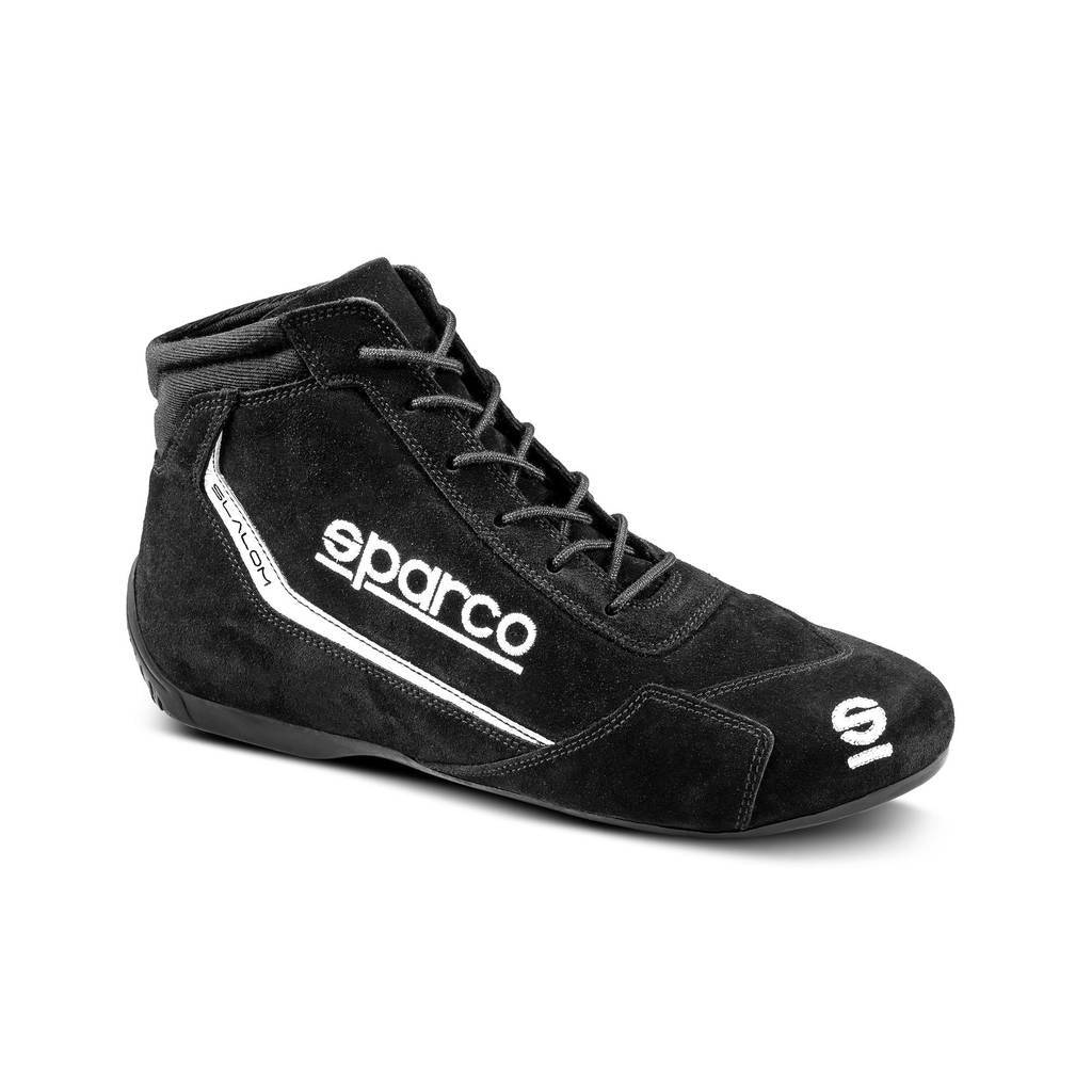 SPARCO 00129543NR Racing shoes SLALOM 2022, FIA 8856-2018, black, size 43 Photo-0 