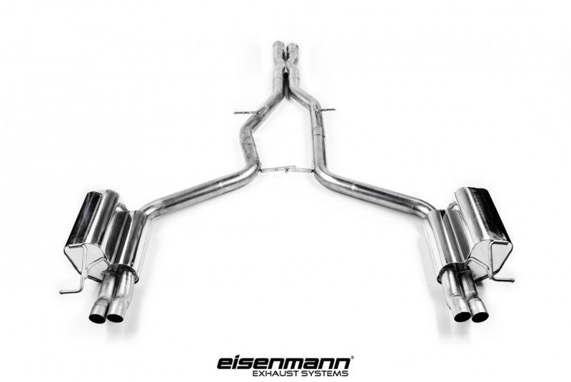 EISENMANN D7275.20000 X-Pipe + Rear Muffler (without tips) for MERCEDES-Benz W212 E63 AMG 4-Matic Photo-0 