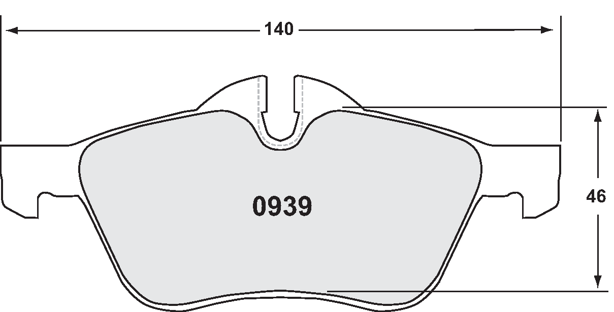 PFC 0939.97.18.44 Front brake pads MINI COOPER/Cooper S 2002- R50/R52/R54 Photo-0 