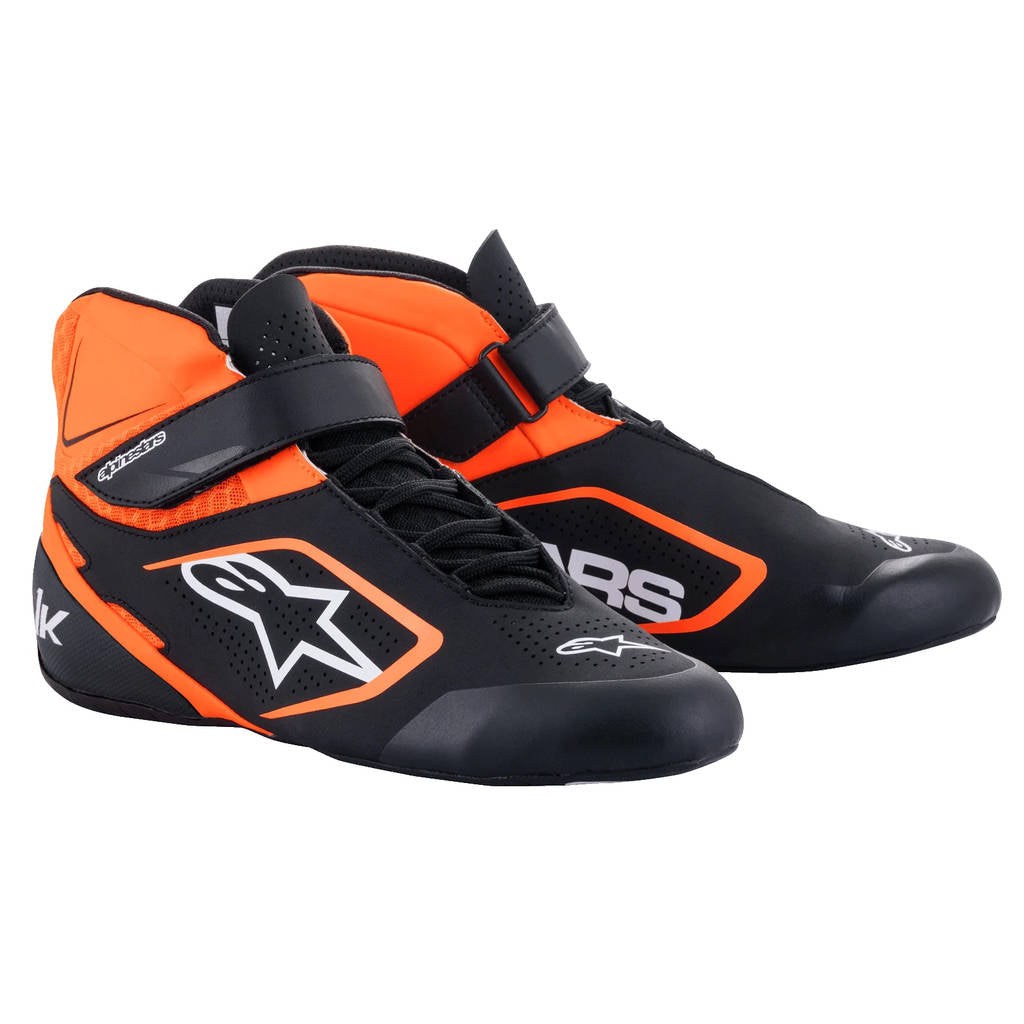 ALPINESTARS 2712022_1142_6 Karting shoes TECH-1 K V2, black/orange fluo/white, Size 38 Photo-0 