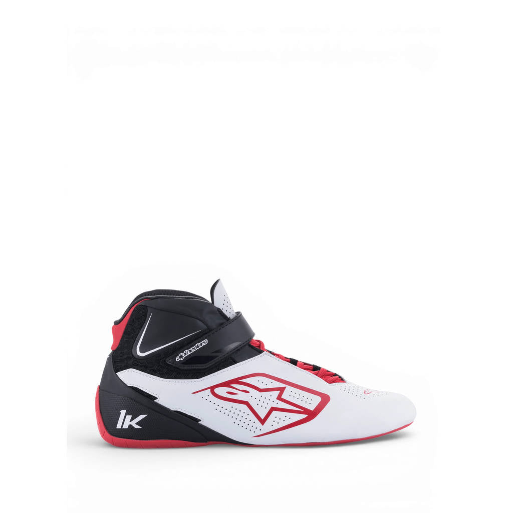 ALPINESTARS 2712022_213_4,5 Karting shoes TECH-1 K V2, white/black/red, Size 36 Photo-0 