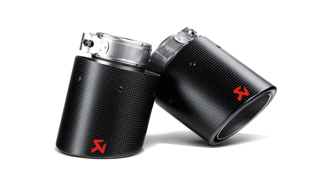 AKRAPOVIC TP-VWGMK6-CA Tail pipe set (Carbon) VW Golf (VI) GTD 2009-2012 Photo-3 