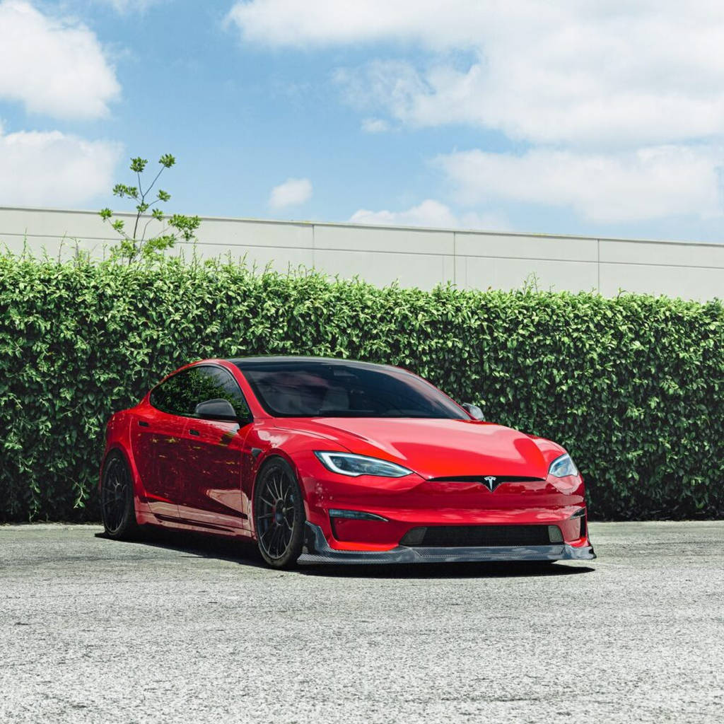 UNPLUGGED PERFORMANCE UP-MS2-130-1.1 Racing Brake Duct Kit (Coming Soon) for TESLA Model S2 2021+ Photo-18 