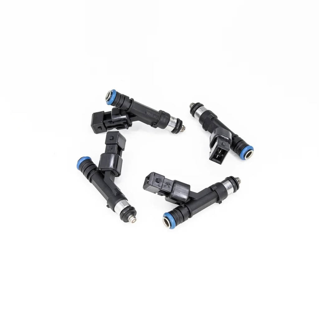 DEATSCHWERKS 18U-09-0650-4 Set of 4 Injectors 650cc for Volvo 240/740/940 Red Block 1985-98, BMW M3 1988-91 Photo-0 