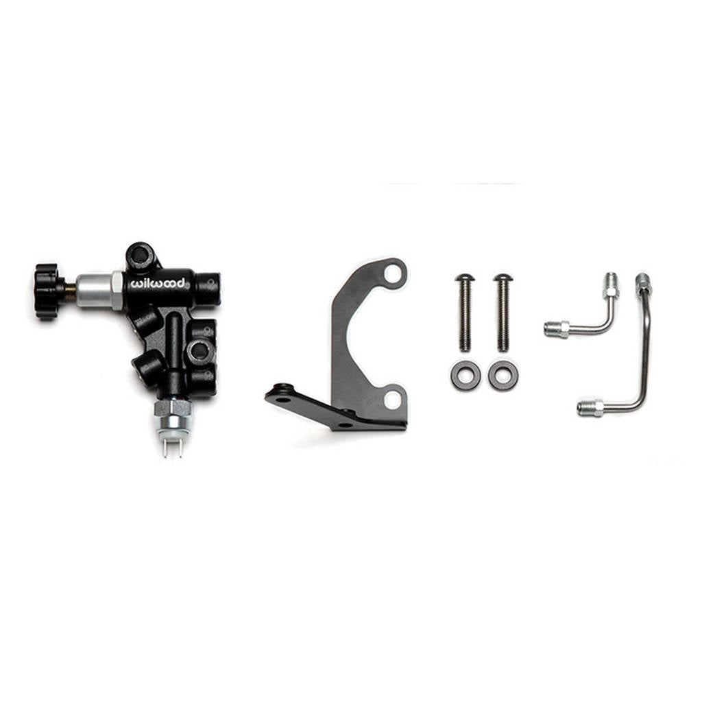 WILWOOD 260-13190 Propotioning Valve combo with mounting bracket, L/H Photo-0 