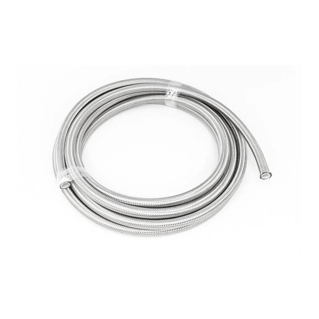 DEATSCHWERKS 6-02-0863-20 10AN SS Double Braided PTFE Hose, 20 feet Photo-0 