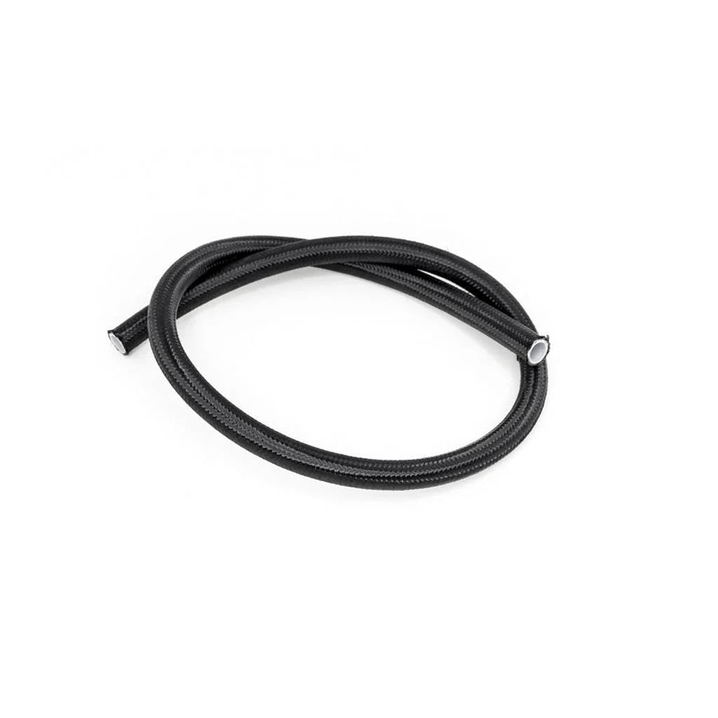 DEATSCHWERKS 6-02-0864-3 6AN Black Nylon Braided PTFE Hose, 3 feet Photo-0 