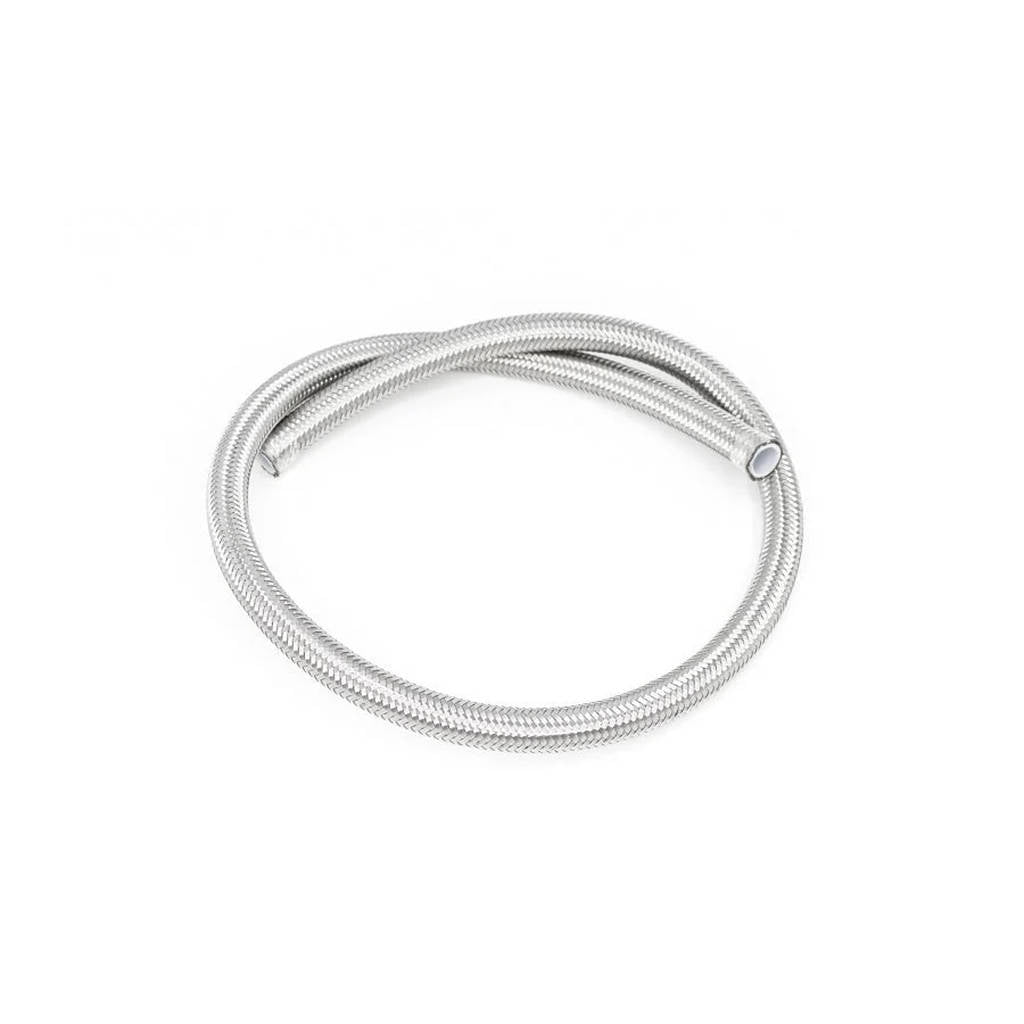 DEATSCHWERKS 6-02-0861-3 6AN SS Double Braided PTFE Hose, 3 feet Photo-0 
