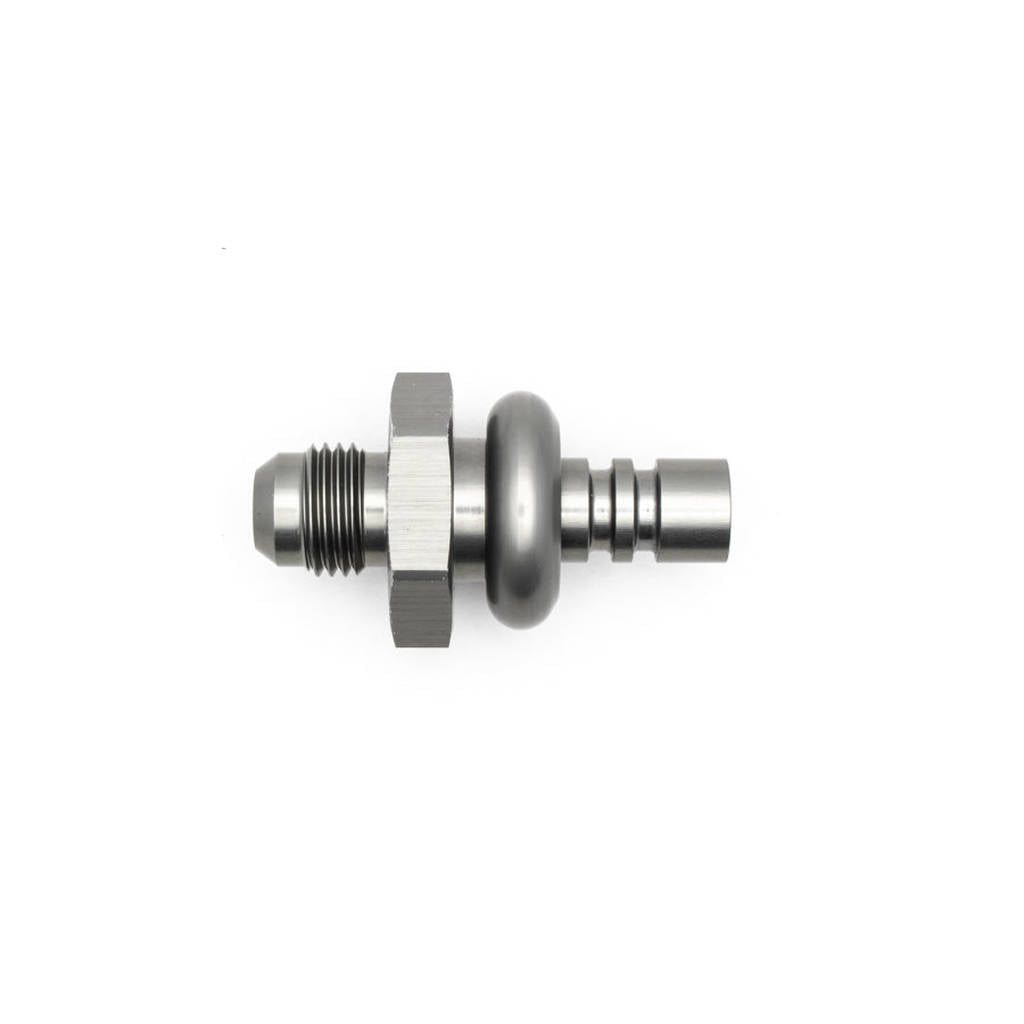 DEATSCHWERKS 6-02-0105 6AN Male Flare to 3/8" Ford Male EFI Quick Connect Adapter Photo-0 