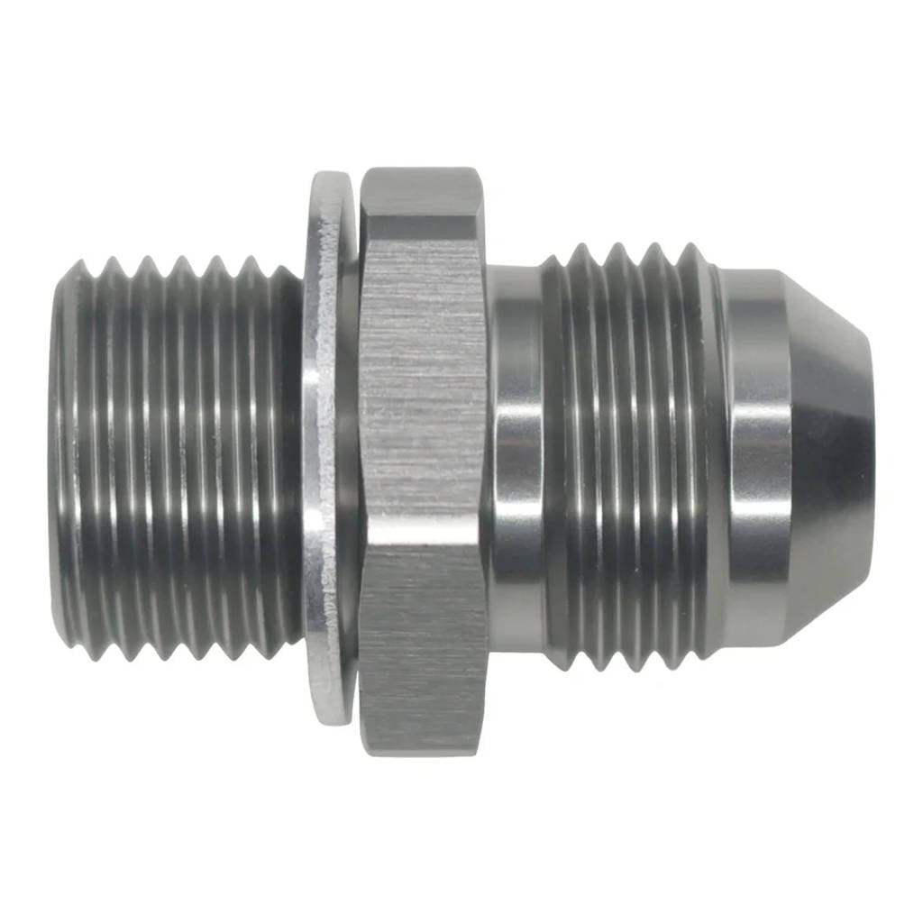 DEATSCHWERKS 6-02-0620 8AN Male Flare to M18 X 1.5 Male Metric Adapter (incl Crush Washer) Photo-0 