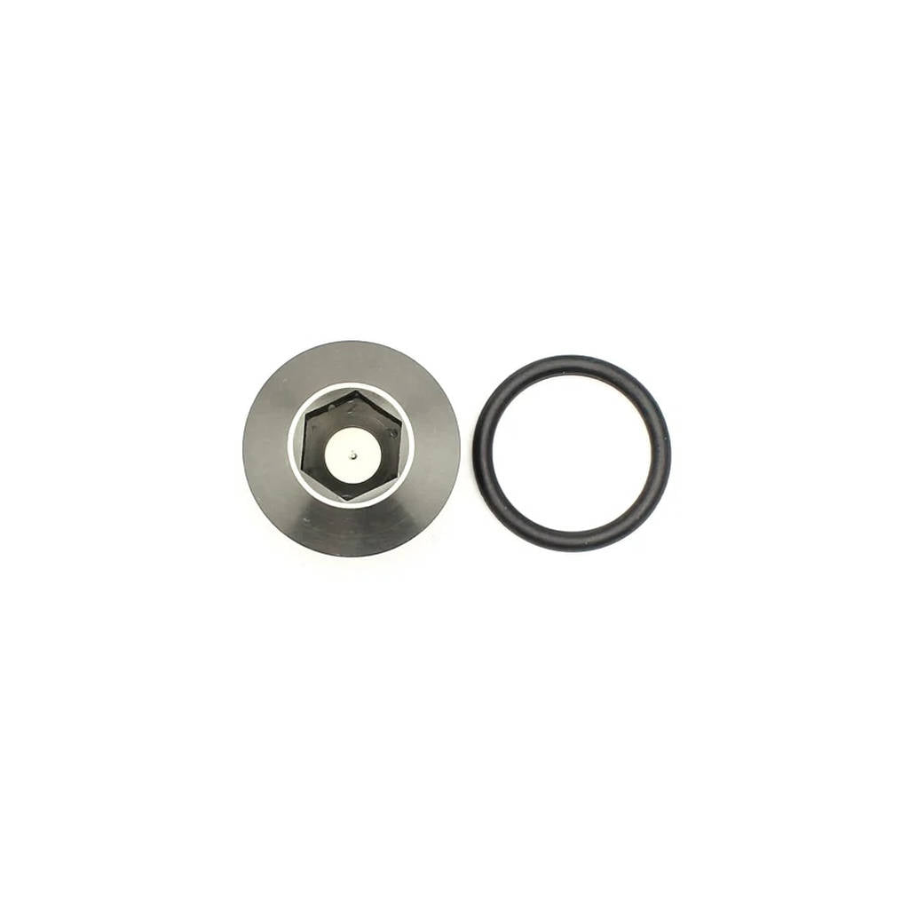 DEATSCHWERKS 6-02-0719 10AN ORB Male Plug, Low Profile Internal Allen/Hex (incl O-Ring) Photo-0 