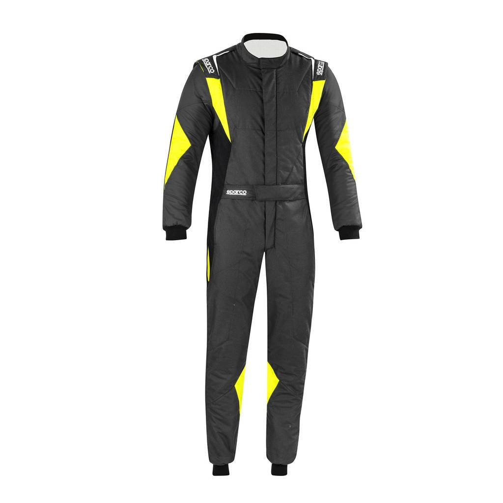 SPARCO 00114260GSGF Racing suit SUPERLEGGERA R564, FIA 8856-2018, grey/yellow, size 60 Photo-0 