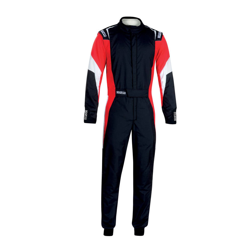 SPARCO 00114456NRRB COMPETITION Racing suit 2022, FIA 8856-2018, black/red, size 56 Photo-0 