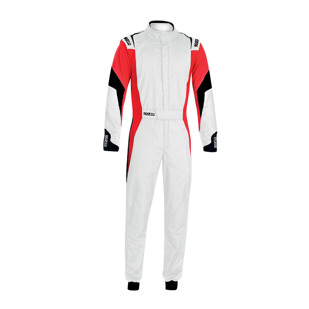 SPARCO 00114460BRNR COMPETITION Racing suit 2022, FIA 8856-2018, white/red, size 60 Photo-0 