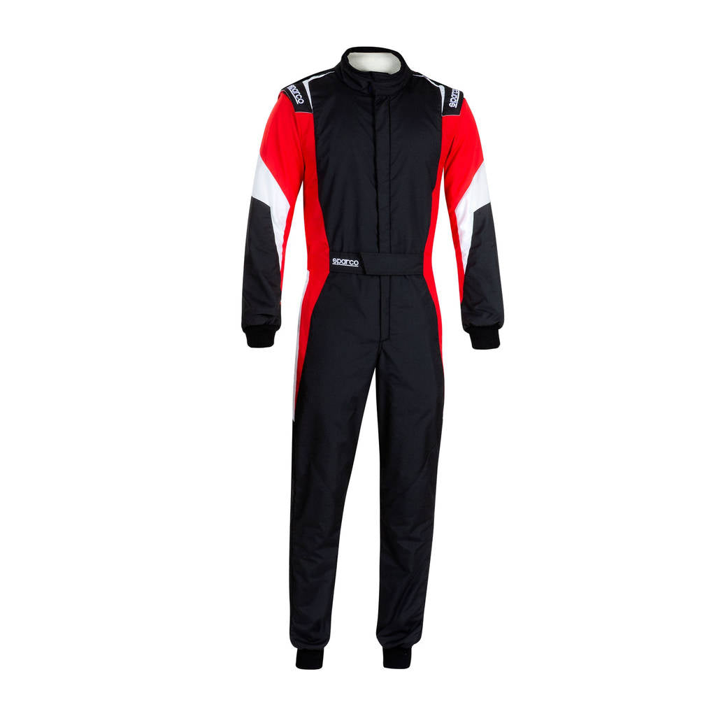 SPARCO 001144L42NRRB COMPETITION LADY R567 Racing suit, FIA 8856-2018, black/red, size 42 Photo-0 
