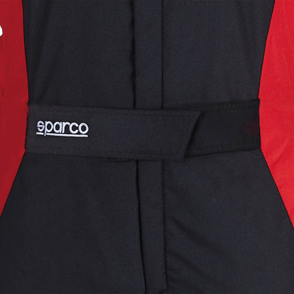 SPARCO 001144L42NRRB COMPETITION LADY R567 Racing suit, FIA 8856-2018, black/red, size 42 Photo-3 