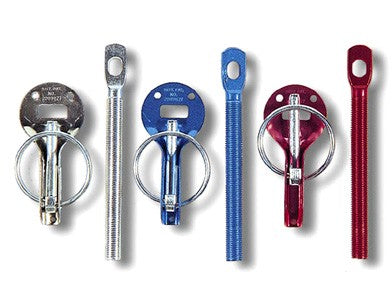 SPARCO 01606AA Bonnet pins, aluminium, blue Photo-0 