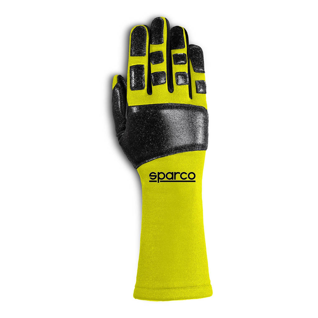 SPARCO 00131808GF TIDE MECA Gloves, NOT FIA, yellow, size 8 Photo-0 