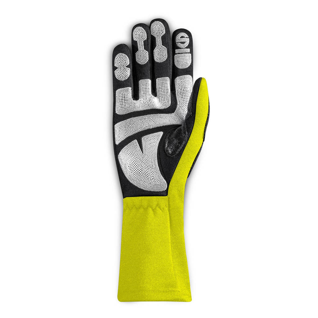 SPARCO 00131811GF TIDE MECA Gloves, NOT FIA, yellow, size 11 Photo-1 