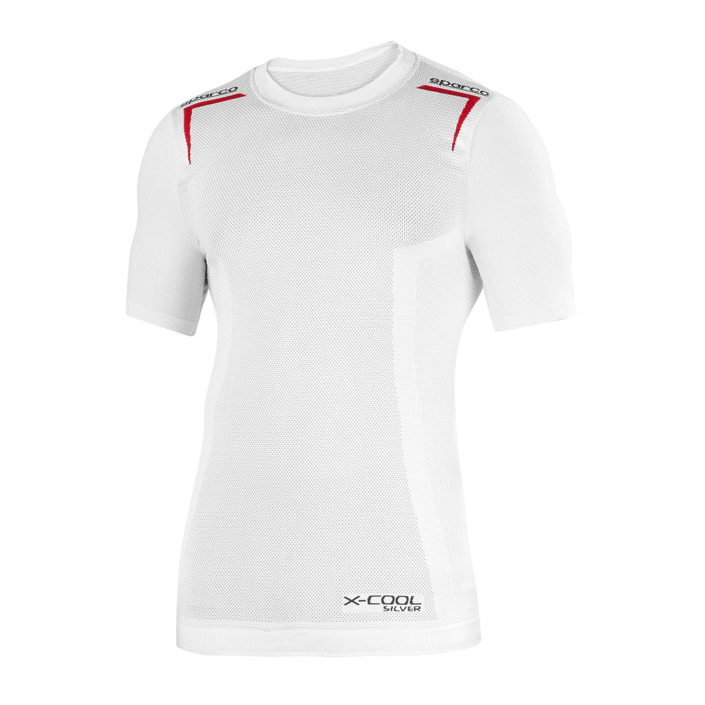 SPARCO 002203BIRS1XSS K-CARBON T-SHIRT, white, size XS/S Photo-0 