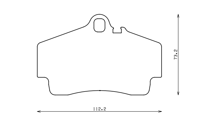 ENDLESS EIP073MA45B Rear brake pads PORSCHE 911(997)3.6 CAR/4 CAY(987)3.4S/3.4R/BOXT.986 Photo-0 