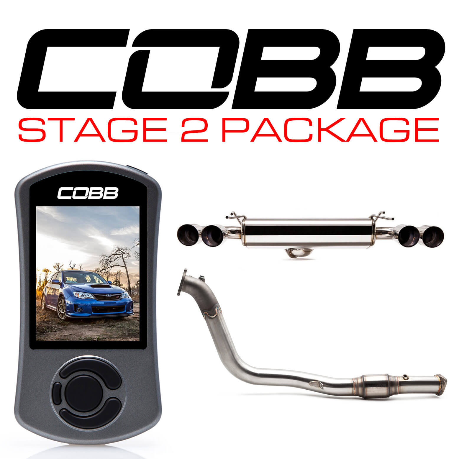 COBB 615X62 SUBARU Stage 2 Power Package STI Hatch 2008-2014 Photo-0 