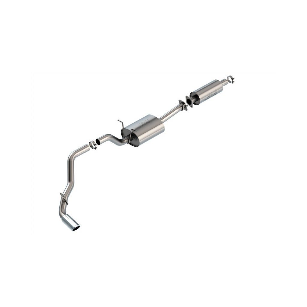 BORLA 140860 Cat-Back™ System RAM 1500 '19-'22 3.6L V6 AT 2+4WD 4DR EC STB 140.5" WB CC SB 144.6" WB CC STB 153.5" WB 3" "S-TYPE" S RD RL AC S TIP: 4" RD X 10.22" Photo-0 