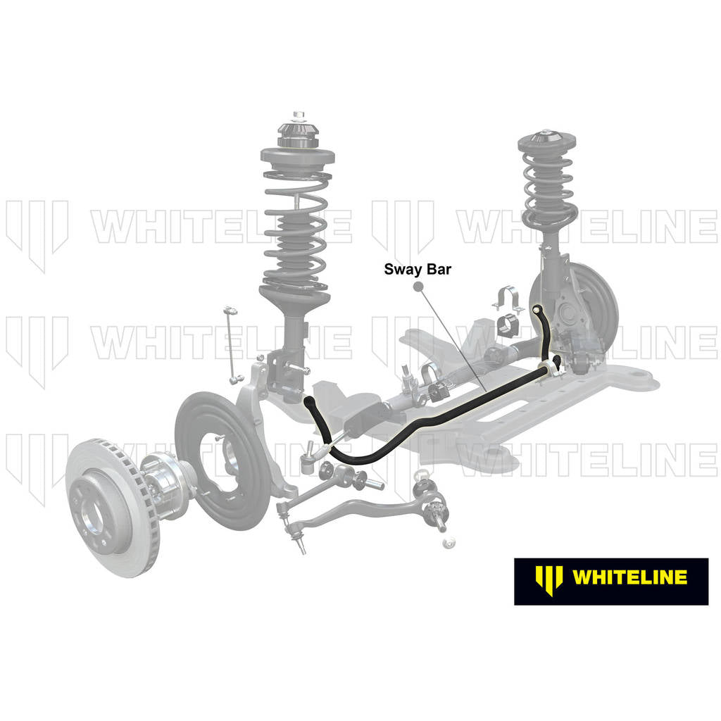 WHITELINE BBF44Z Front Sway Bar - 30mm Blade Adjustable Photo-1 