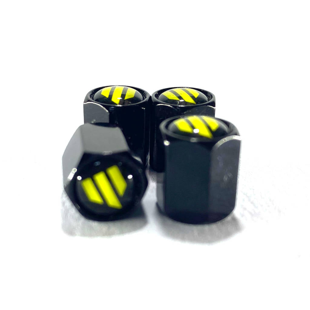 WHITELINE KWM074 Whiteline 'W' tire Valve Caps Photo-0 