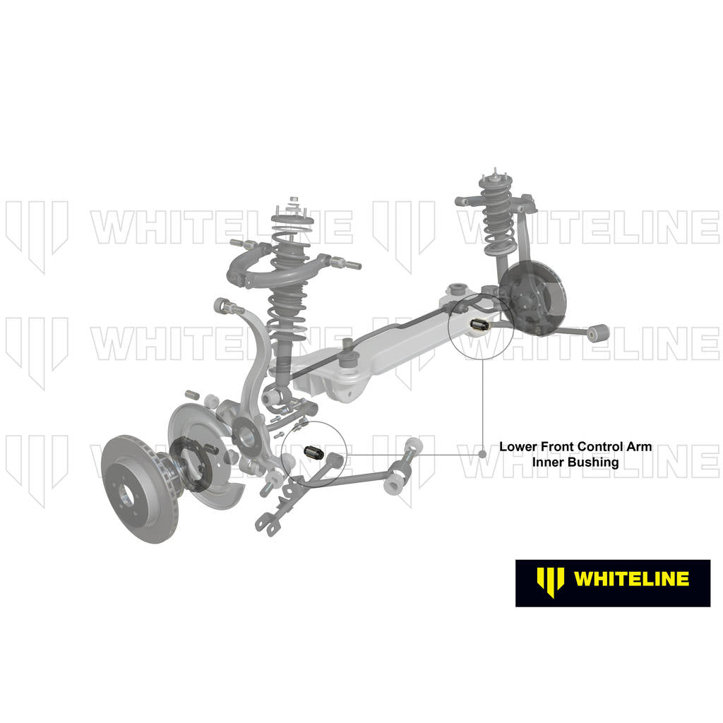 WHITELINE W63562 Rear Control Arm Bushing - Lower Front Inner Photo-1 