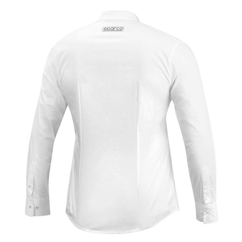 SPARCO 01368BI0XS MAN SHIRT, white, size XS Photo-1 